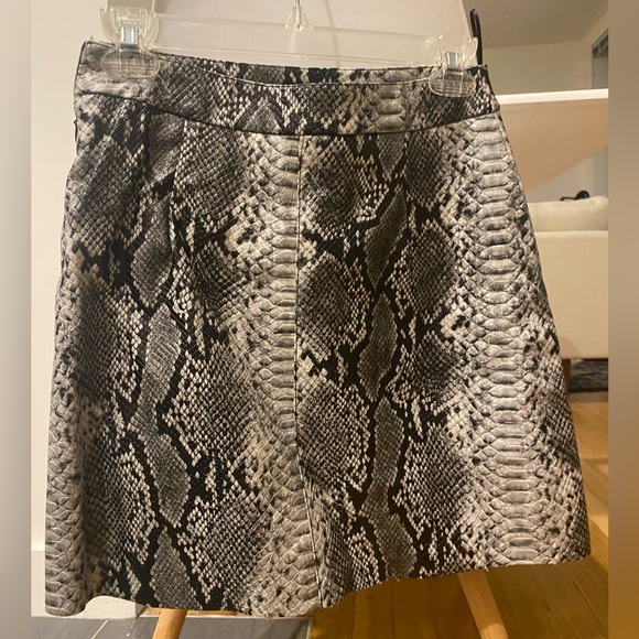 French connection snakeskin skirt size 6 - Picture 2 of 4